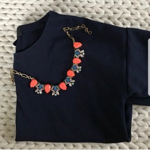 J Crew Coral Necklace